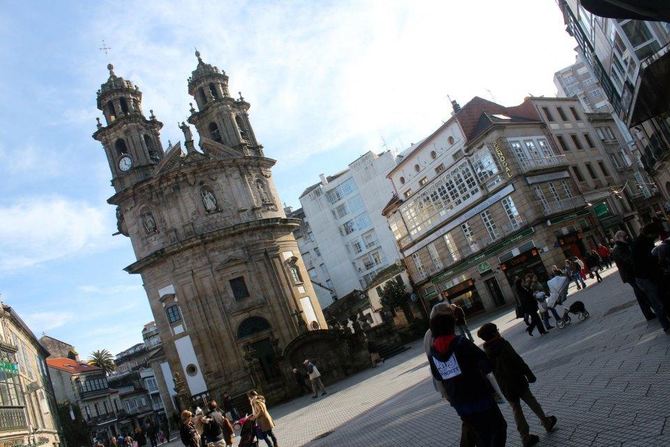 Pension Casa Maruja Pontevedra Exteriör bild